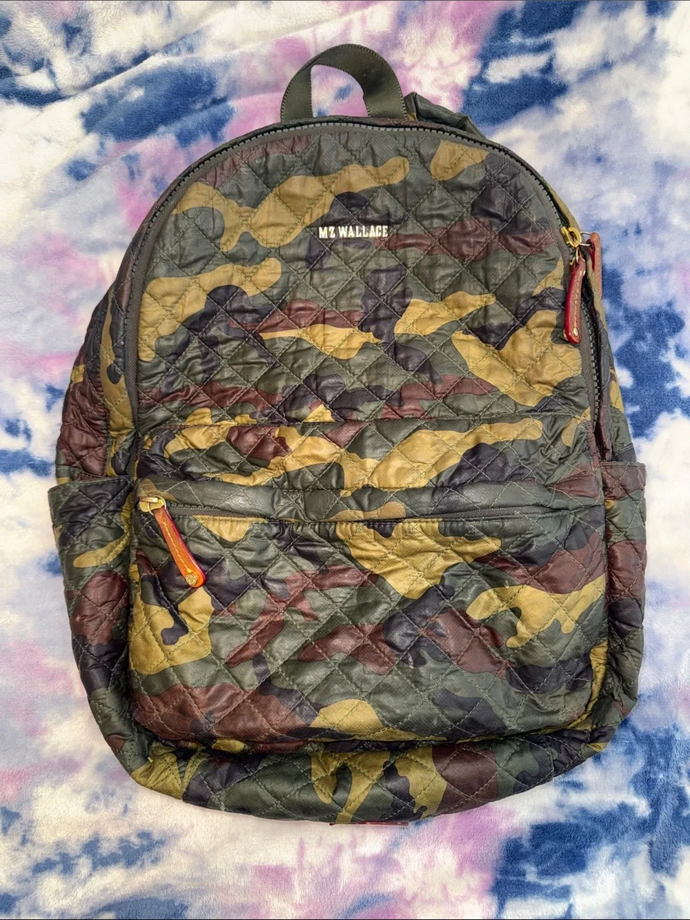 MZ Wallace Green Camo Metro Backpack 🎒